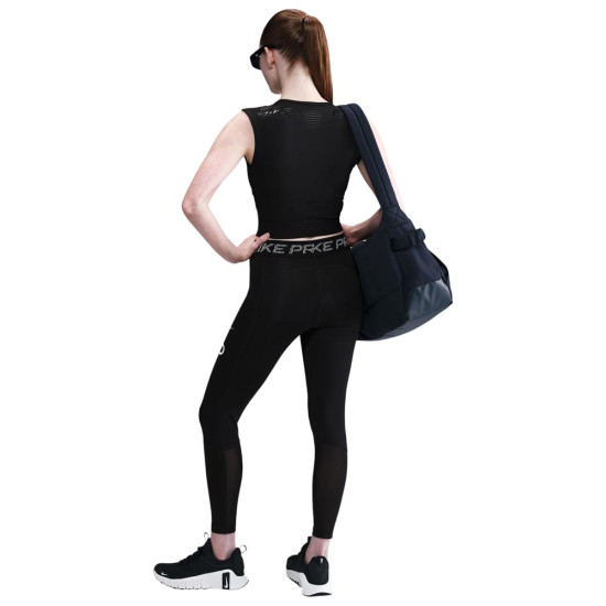 Nike Γυναικείο κολάν Pro Mid-Rise 7/8 Mesh-Panel Graphic Leggings